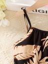 Enterizo con Estampado de Flores Luxeira