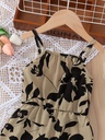 Enterizo con Estampado de Flores Luxeira