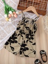 Enterizo con Estampado de Flores Luxeira