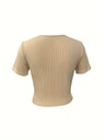 Camiseta Fruncida con Cordón Luxeira