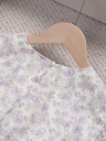 Blusa de Verano Floral con Mangas Acampanadas Luxeira