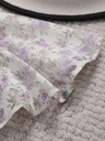 Blusa de Verano Floral con Mangas Acampanadas Luxeira