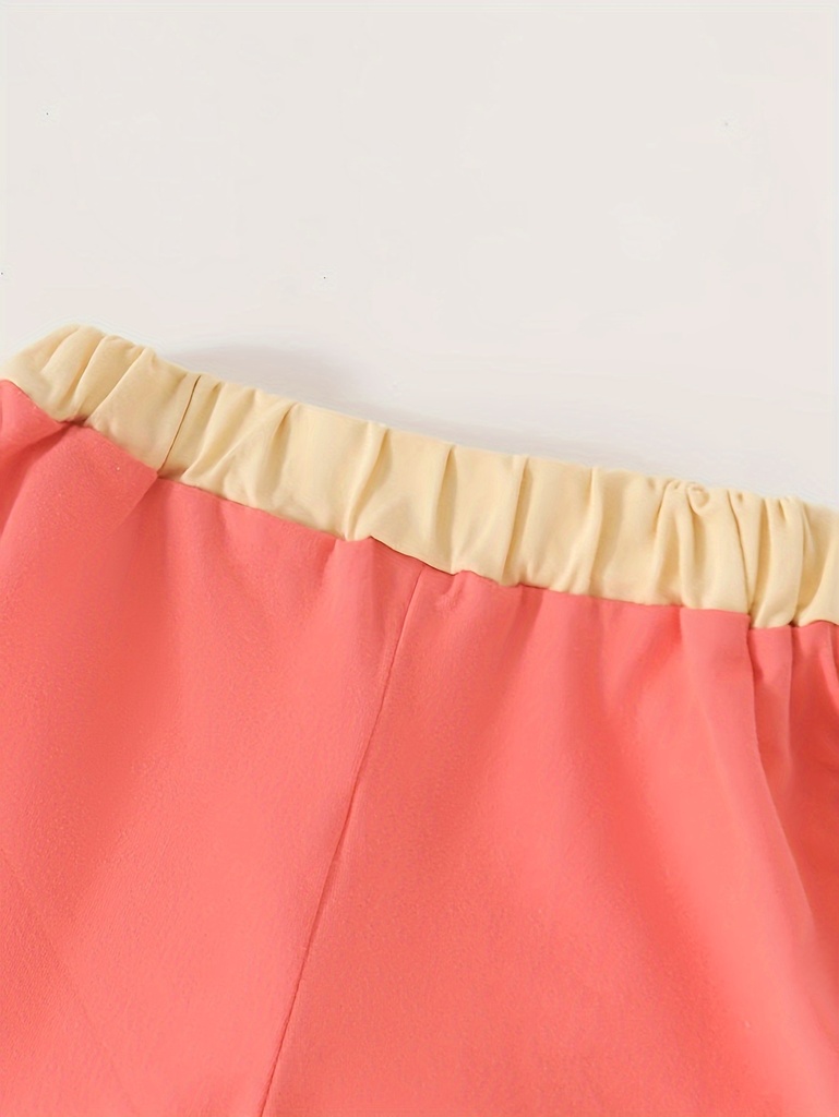 Conjunto de Camiseta y Short con Estampado Luxeira