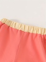 Conjunto de Camiseta y Short con Estampado Luxeira