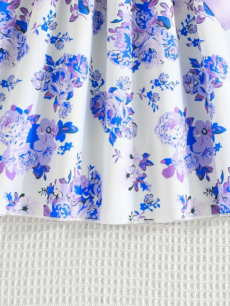 Vestido con Estampado Floral Luxeira