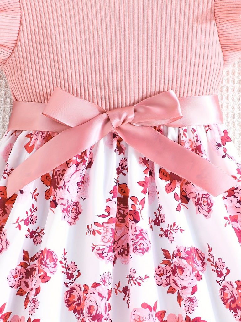 Vestido con Estampado Floral Luxeira