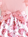 Vestido con Estampado Floral Luxeira
