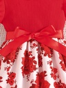 Vestido con Estampado Floral Luxeira