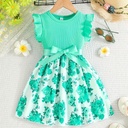 Vestido con Estampado Floral Luxeira