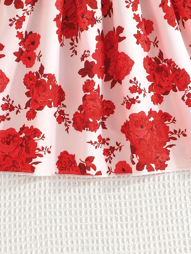 Vestido con Estampado Floral Luxeira