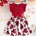 Vestido con Estampado Floral Luxeira