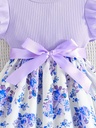 Vestido con Estampado Floral Luxeira
