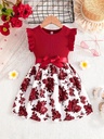 Vestido con Estampado Floral Luxeira