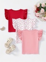 Blusa con Ribete de Aleteo Luxeira