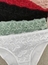 Panty Hipster de Encaje Elegante Luxeira