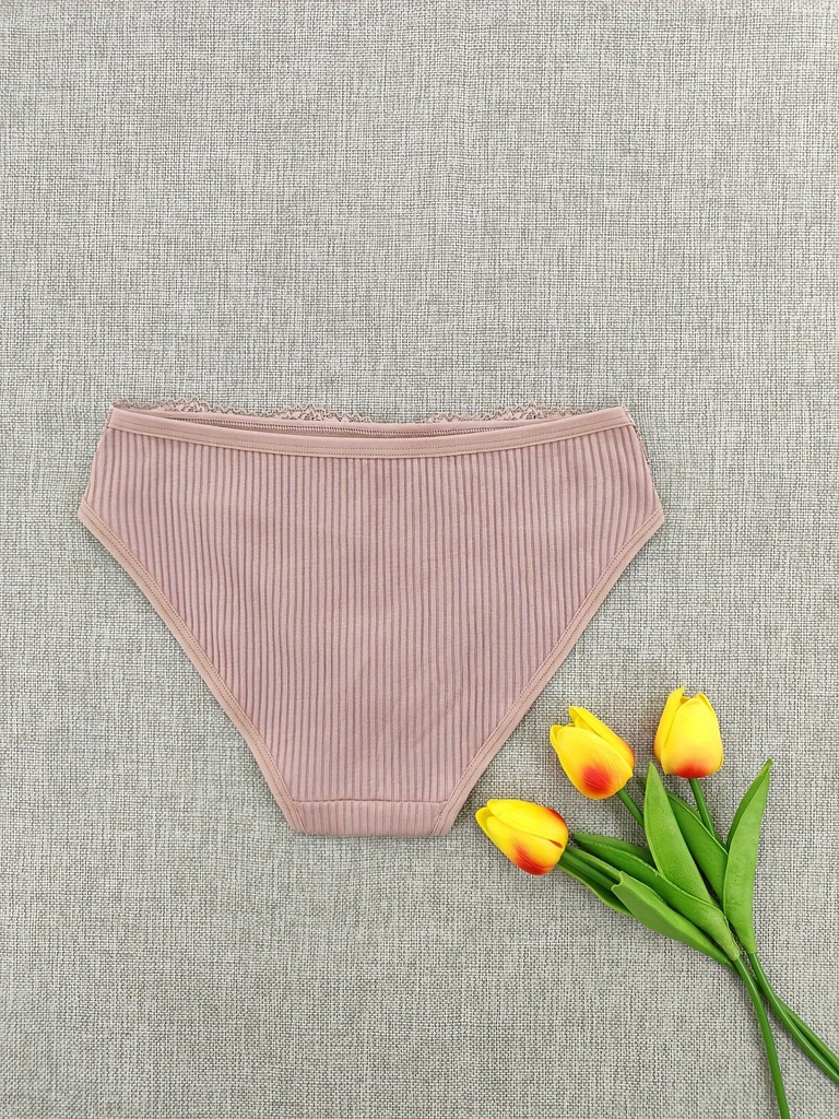 Panty Hipster de Encaje Elegante Luxeira