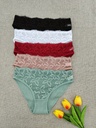 Panty Hipster de Encaje Elegante Luxeira