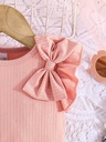 Conjunto de Top con Lazo y Shorts con Estampado Floral Luxeira