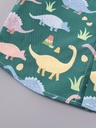 Conjunto de Camisa de Dinosaurios y Short Luxeira