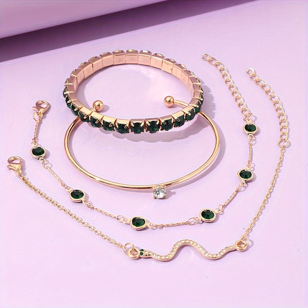 Pulsera de Cadena Fino y Elegante con un Diamante