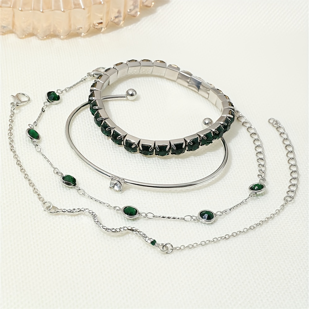Pulsera de Cadena Fino y Elegante con un Diamante