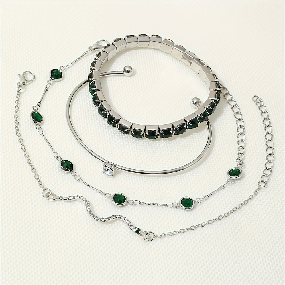 Pulsera de Cadena Fino y Elegante con un Diamante