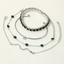 Pulsera de Cadena Fino y Elegante con un Diamante