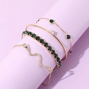 Pulsera de Cadena Fino y Elegante con un Diamante