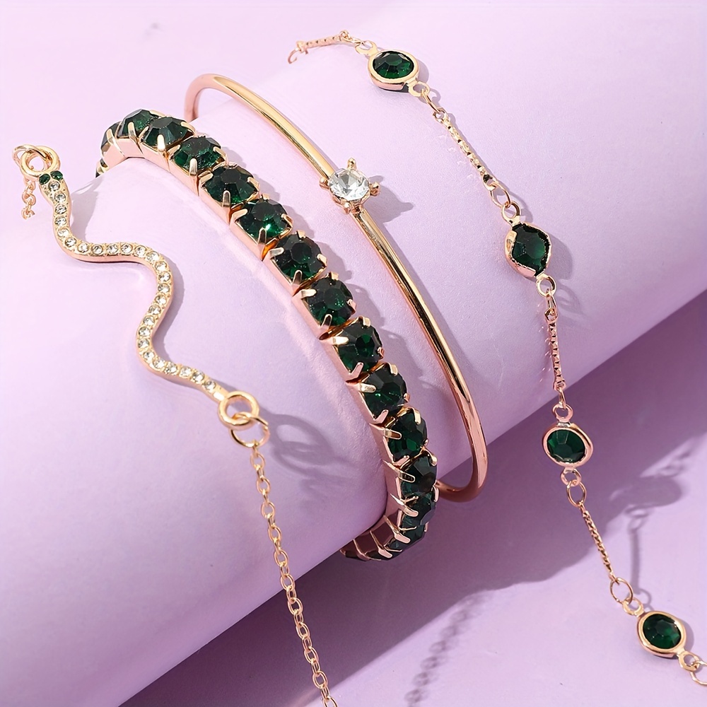 Pulsera de Cadena Fino y Elegante con un Diamante
