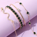 Pulsera de Cadena Fino y Elegante con un Diamante