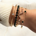 Pulsera de Cadena Fino y Elegante con un Diamante