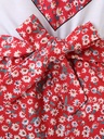 Enterizo Floral Sin Mangas con Estampado de Corazón Luxeira