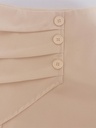 Short Casual con Diseño Fruncido Luxeira
