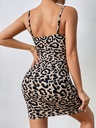 Vestido de Tirantes Finos con Estampado Floral Luxeira