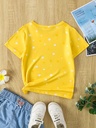Camiseta de Verano con Estampado Luxeira