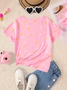 Camiseta de Verano con Estampado Luxeira