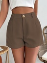 Short Elegante de Talle Alto Luxeira