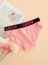 Panty de Algodón Elástico y Suave Luxeira