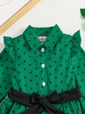 Conjunto Elegante de 2 Piezas con Estampado de Lunares  Luxeira