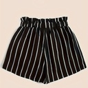 Short con Bolsillos de Rayas Luxeira