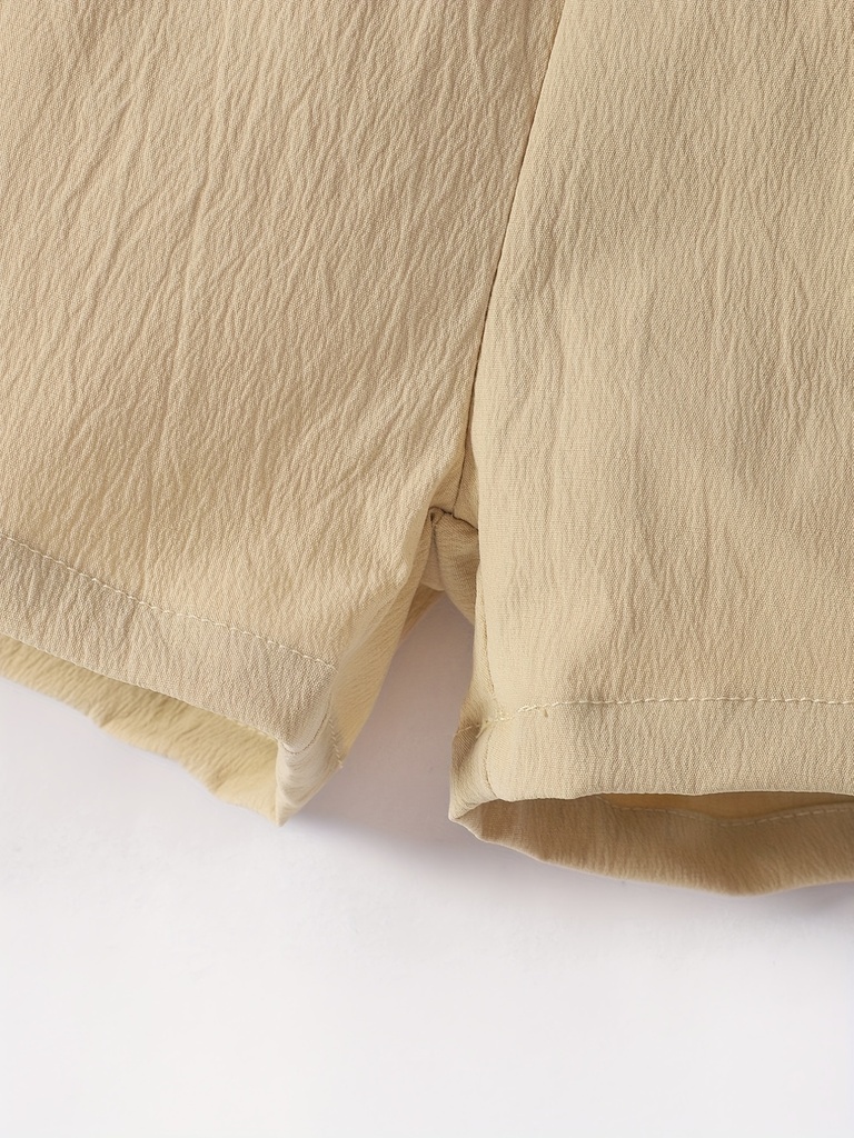 Short Casual con Cintura Elástica Luxeira