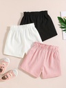 Short Casual con Cintura Elástica Luxeira