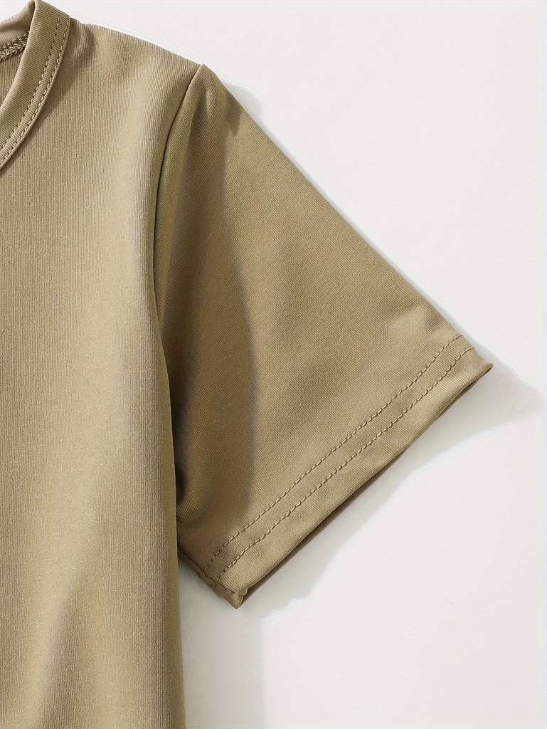 Camiseta de Cuello Redondo Luxeira