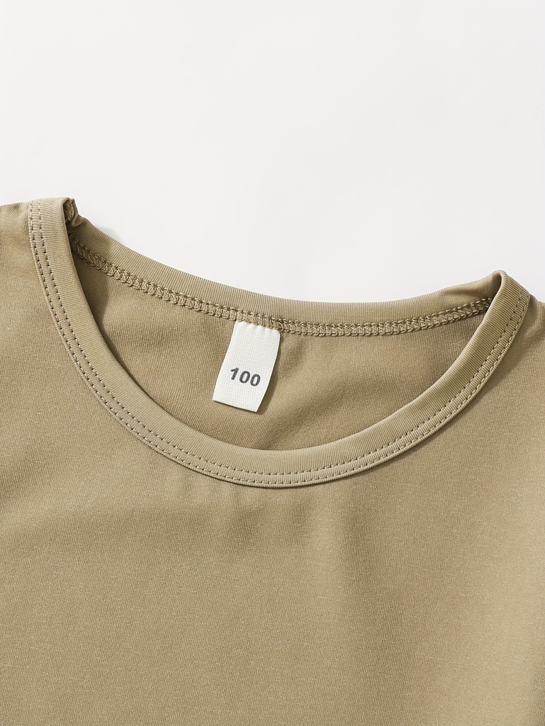 Camiseta de Cuello Redondo Luxeira