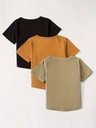 Camiseta de Cuello Redondo Luxeira