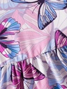 Vestido Casual Sin Mangas con Estampado de Mariposas Luxeira