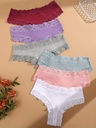Panty con Costura De Encaje Luxeira