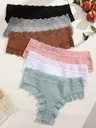 Panty con Costura De Encaje Luxeira