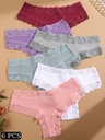 Panty con Costura De Encaje Luxeira