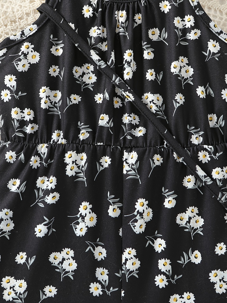 Enterizo Elegante con Estampado Floral Luxeira